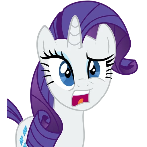 рарити, rarity, rarity pony, пони рарити удивлена, my little pony rarity