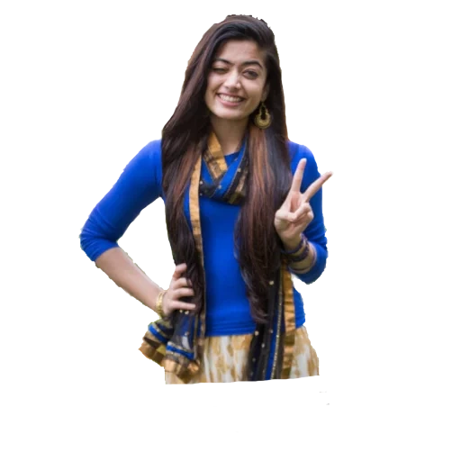 wanita, wanita muda, wanita cantik, rashmika mandanna, miranda cosgrow lebih bahagia