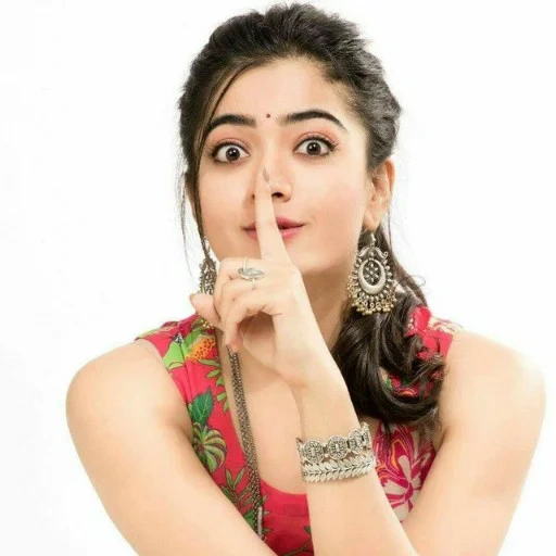 young woman, woman, rashmika mandanna, the woman is beautiful, indian beauty