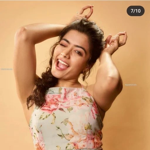 jeune femme, femme, actrices indiennes, rashmika mandanna 2020, expressions rashmika mandanna