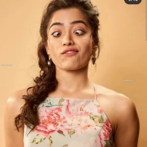 mujer joven, rashmika mandanna, actrices indias, belleza india, rashmika mandanna 2020