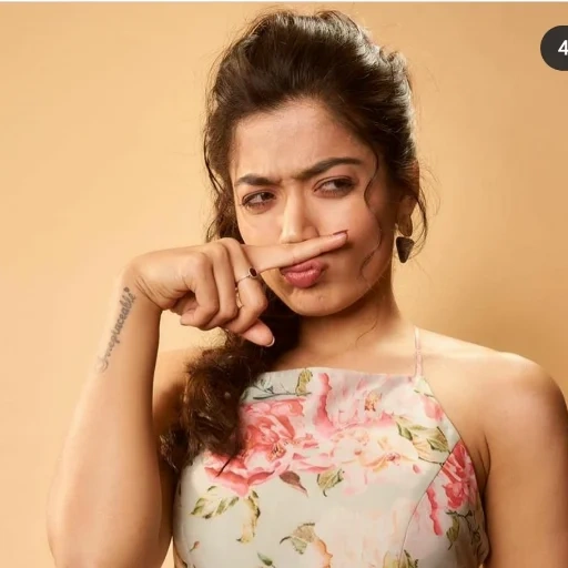 young woman, woman, rashmika mandanna 2020, actress rashmika mandanna, rashmika mandanna expressions