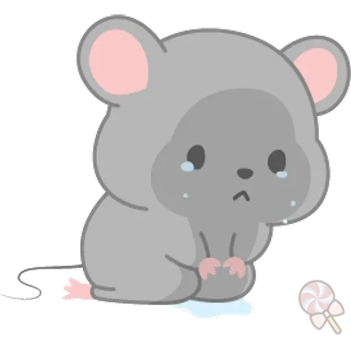 ratón, clipart, dibujos de kawaii, ratones kawaii, lindos dibujos de kawaii