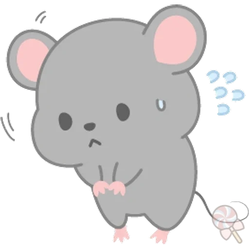 ratón, clipart, ratones kawaii, clipart de ratón, animales bonitos