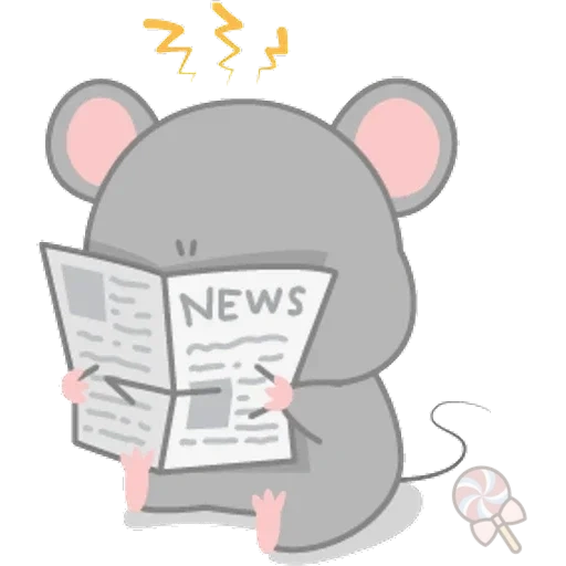 мышка, рисунок мышки, мышь иллюстрация, мышка мультяшная, happy grey mouse