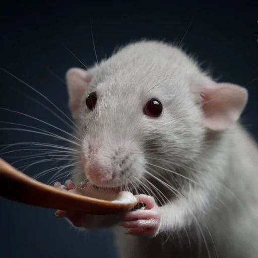 le rat mâle, ambo de rat, le dambo du rat est bleu, dambo de rat décoratif, rat brouille bleu