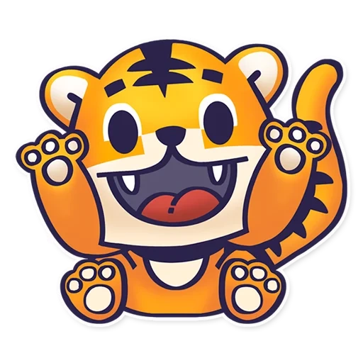 harimau, tigerok, sber tiger, vinyl sticker tiger, stiker kelas harimau