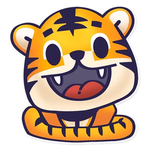 tiger, tigerok, sber tiger, white tiger, vinyl sticker tiger