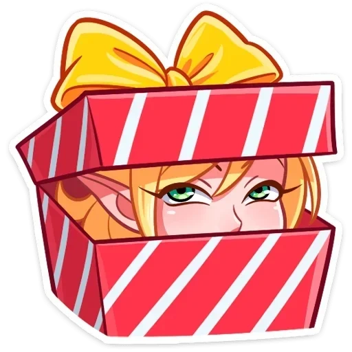 gift, ray ever, rin muse dash christmas