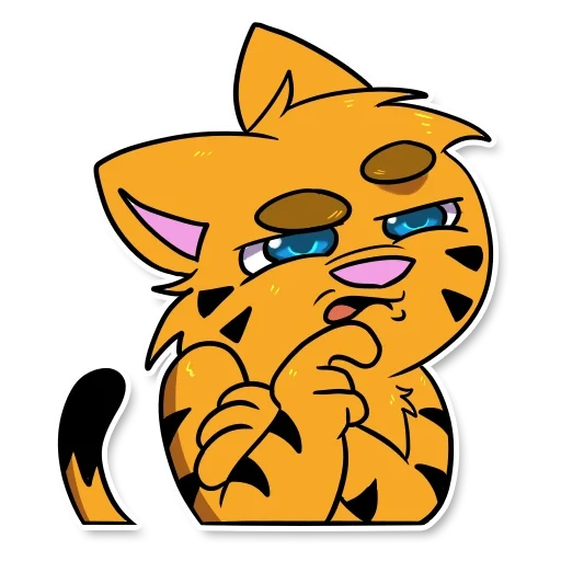 tiger, cat, tiger iphone, fox cartoon angry, kitten illustration