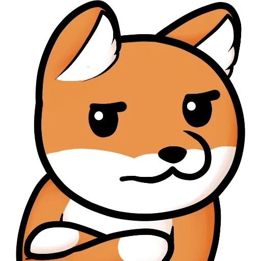 emoji fox, crypto baby, muzzle of the fox