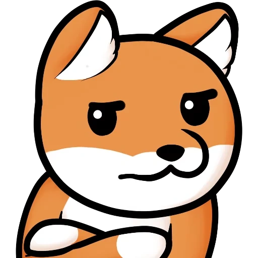 emoji fox, bebê criptográfico, focinho da raposa