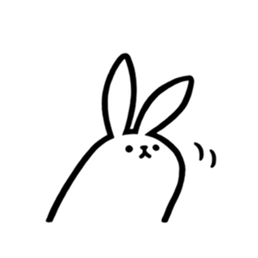 rabbit, rabbit pattern, rabbit sketch, sketch rabbit
