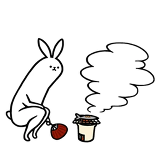 coelho, contorno de coelho, desenho de coelho, coelhos fofos