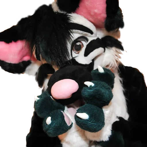 a toy, toys, fursuit, children's toys, fursuyt border collie