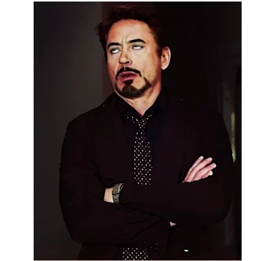 keine, iron man, robert downey meme jr