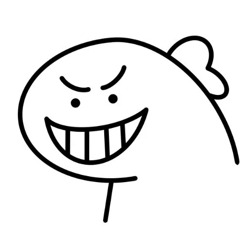smile drawing, smile coloring, smiley coloring, a cunning smile drawing, smiling smiley black white
