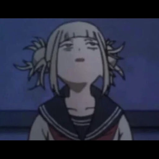 shimiko togha, himiko toga, animación shimiko togha, captura de pantalla de himiko toga, mi universidad heroica