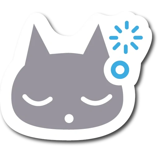 cat, gato, gato, ícone de gato, emblema de gato