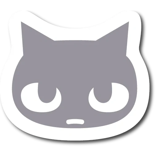 gatto, icona del gattino, icona del gatto, icona github, logo cat