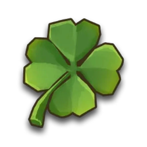 clover sheet, clover leaf, four leaf clover, four-leaf clover, origami is a four leaf clover