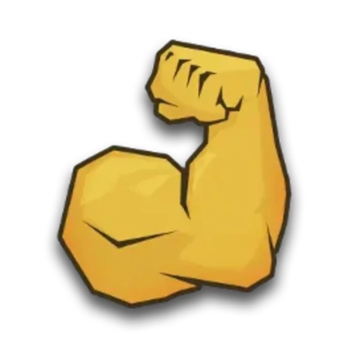 biceps, guy, biceps hands, muscles icon, bicents vector