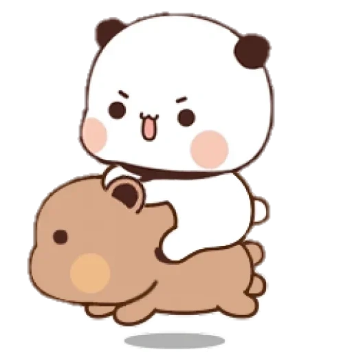 kawaii, un ours mignon, dessins kawaii, dessins mignons, evil peach goma