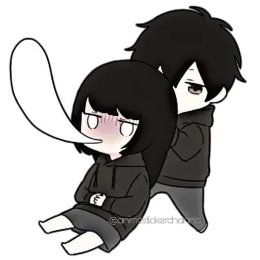 chibi, picture, chibi steam, low tension couple, low tension couple gifs
