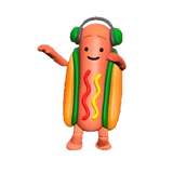 really hot dog