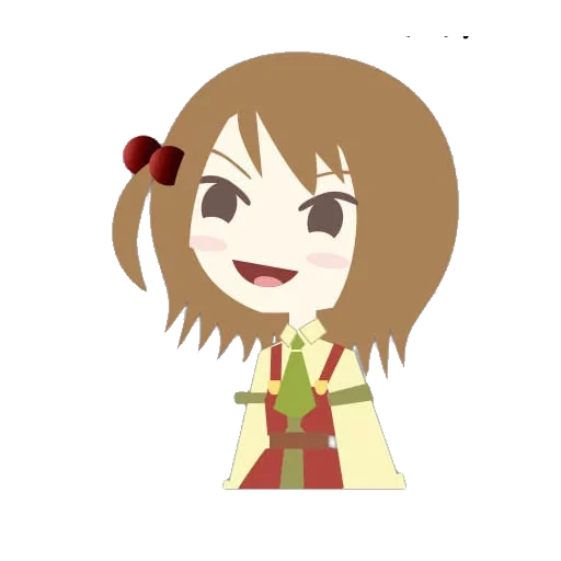 anime, chibi maiko, k-on yui chibi, personaggi anime, yui hirasaw chibi