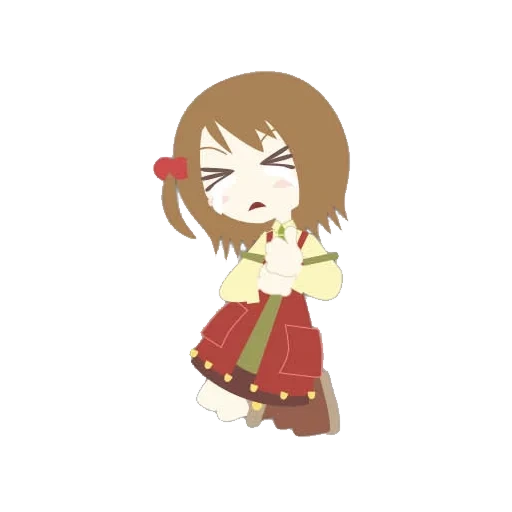 anime, desenhos de anime, capitalismo ho, yui hirasaw chibi, anime akame chibi