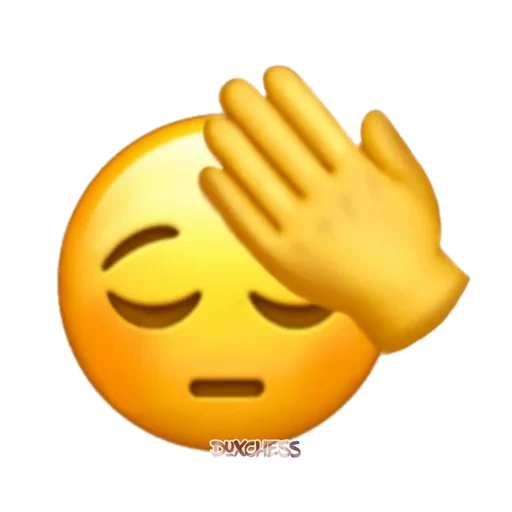 emoji, emoji, emoji hand, perpisahan dengan ekspresi, ekspresi jari di pelipis