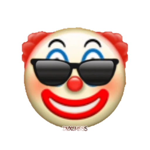 clown, clown emoji, clown smilik, emoji drôle, emojisi clown oyaki photo