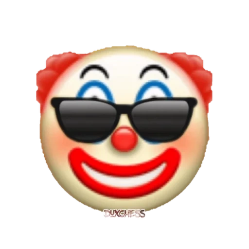 clown, emoji clown, clown smileik, funny emoji, emojisi clown oyaki photo