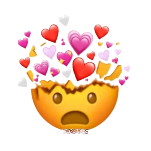 cool emoji, emoji valentine, emoji in love, emoji is an explosion of the head, exploding head emoji evil