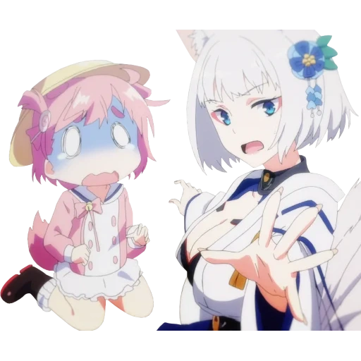 anime neko, anime di fantasia, anime girl, anime nekopala, i personaggi degli anime