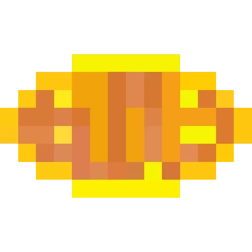 food minecraft, pixel coin, golden carrots of minecraft, fiery powder minecraft, minecraft orange dye