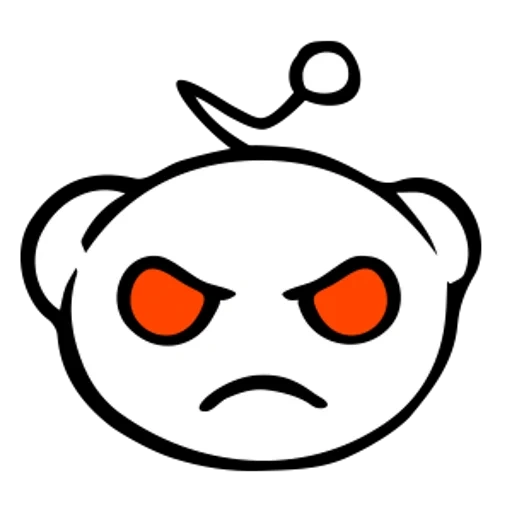 reddit, garçon, drôle, logo smiley