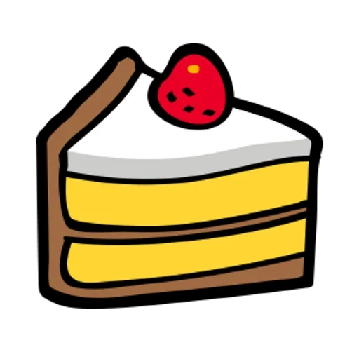 pastel, clipart, pastel, pastel de queso, postre ícono