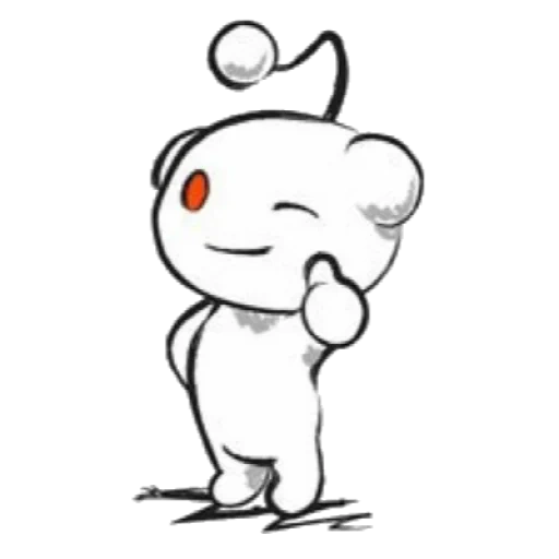 reddit, игрушка, reddit snoo, реддит маскот, reddit snoo art