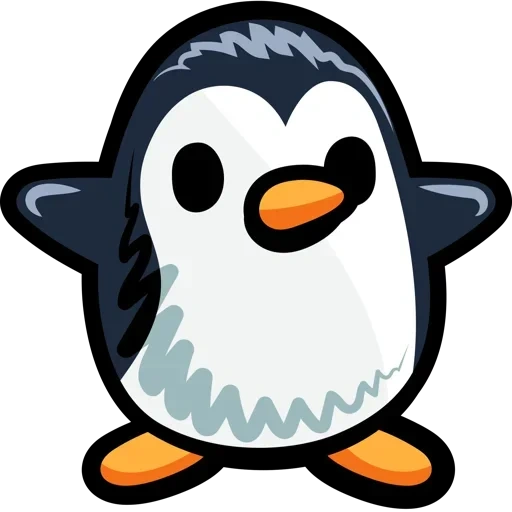 penguin, злой пингвин, покемон starly, кавайный пингвин