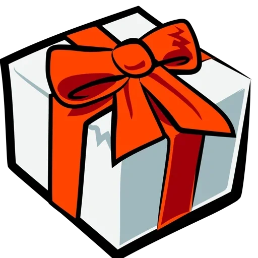подарок, подарок коробка, рисунок подарок, подарочная коробка