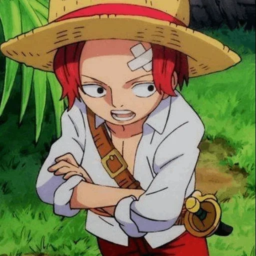 van pease, luffy one piece, anime one piece, one piece animation, one piece shanks