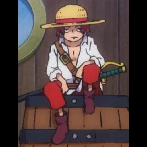 shanks luffy, pirates d'anime, luffy van pi, manki d luffy, personnages d'anime