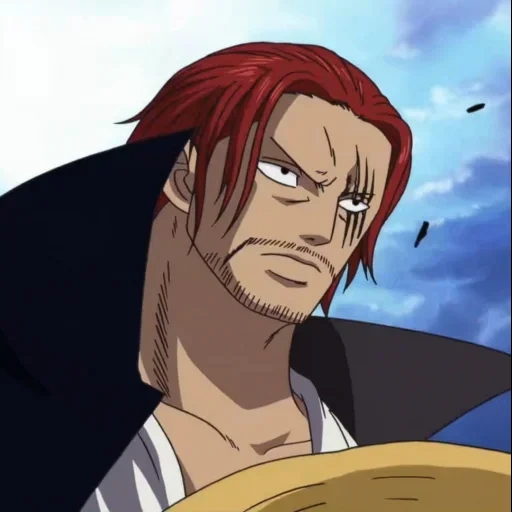 anime, personaggi anime, shanks one piece, belous shanks righone of the sea