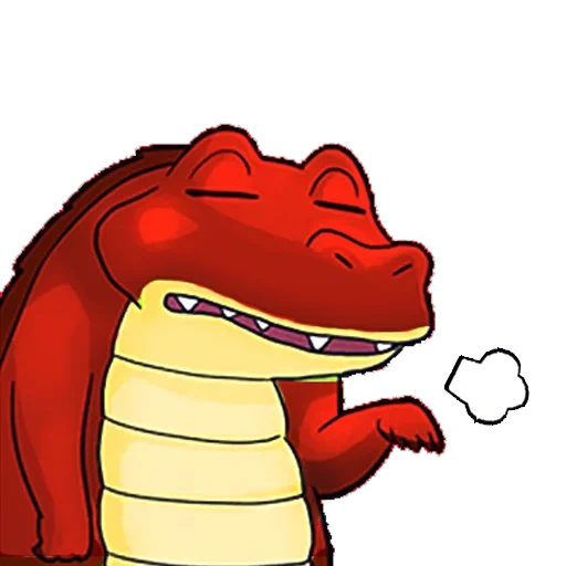 croccodile, dragón gordo