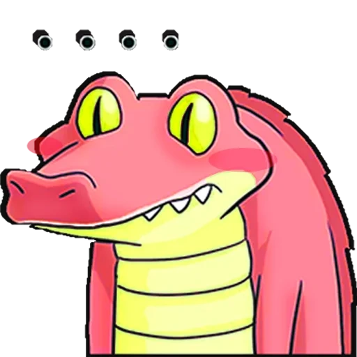 parker, croccodile, willie dragon, dragón rosa, leyenda del dragón dragón
