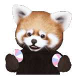 giocattolo, panda rosso, panda piccolo, panda rosso, piccolo panda carino