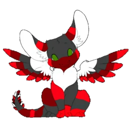 protogen, tiertiere, ligan pokemon, flauschiger drachen furri, furri ist rotes protogen