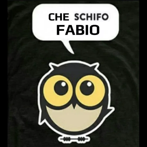 owl, owl, owl's head, migliore jay, the quotation is funny